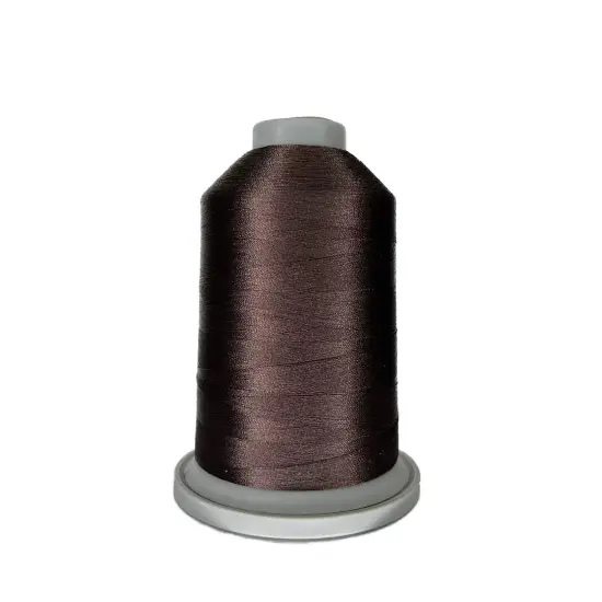 25663 Gun Metal Glide Polyester Thread - 5,500 yards King Spool {1}