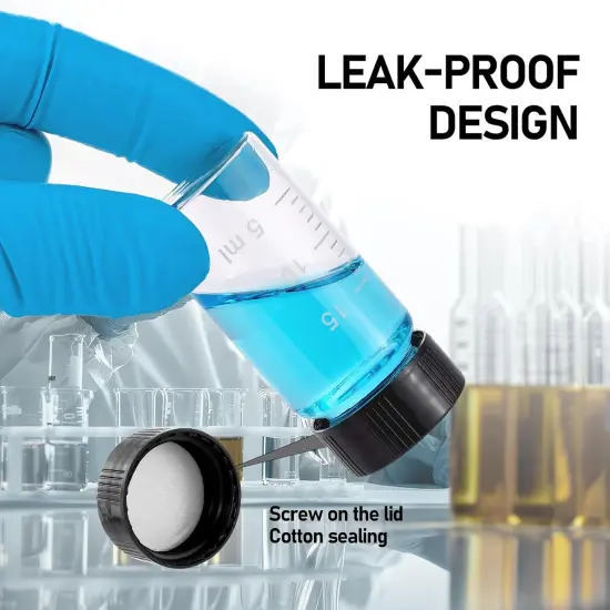 18 Pack 20ml Glass Sample Vial Bottles {3}