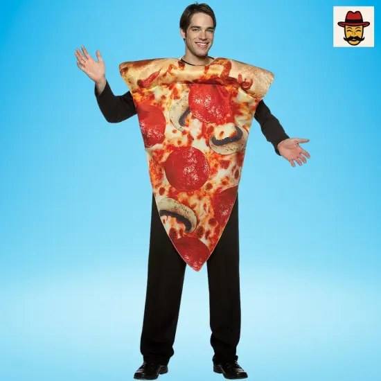 Get Real Pizza Costume Ideal for Food parties {3}