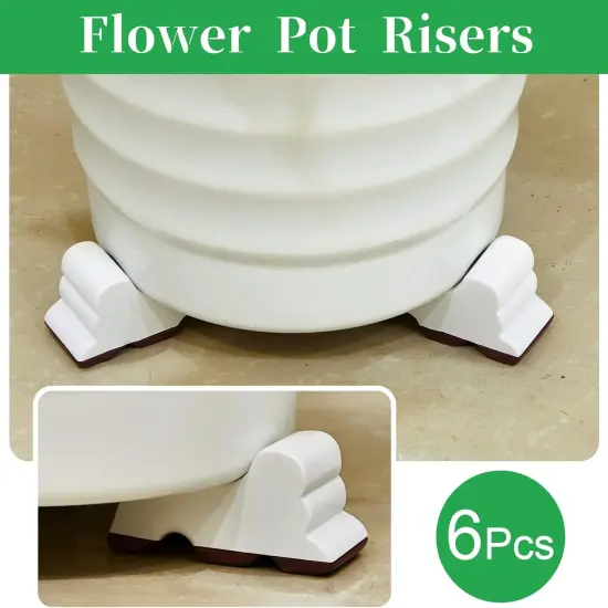 6 Pcs Resin Garden Pot Feet {2}