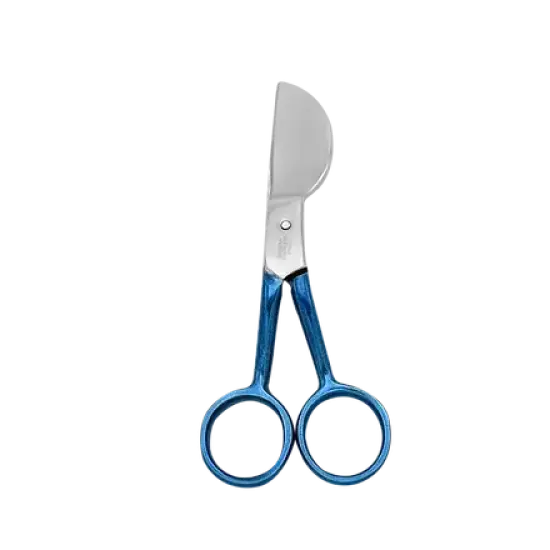 4.5" Left Handed Duckbill Applique Scissors {3}