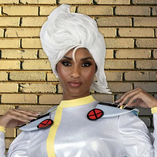 X-Men Storm Synthetic Hair Wig Costume Inspired by 97 Series {4}