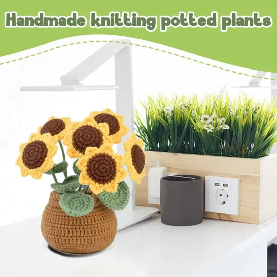 Sunflower Crochet Kit Beginner {6}