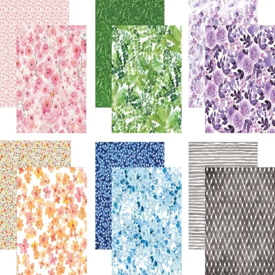 Scrapbook Paper - 30 piece Colorways Paper Bundle {2}