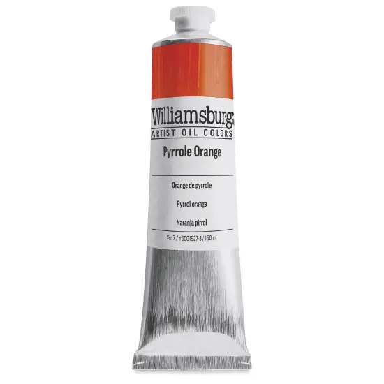 Williamsburg Oil - Pyrrole Orange, 150 ml tube {2}
