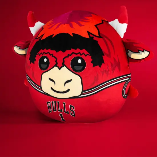 Sleep Squad Chicago Bulls Benny the Bull 12" Mascot Kiri Cloud Plushie {6}
