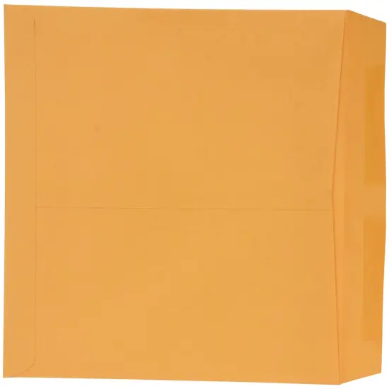 School Smart No Clasp Envelopes with Gummed Flap, 9 x 12 Inches, Kraft Brown, Pack of 250 {3}