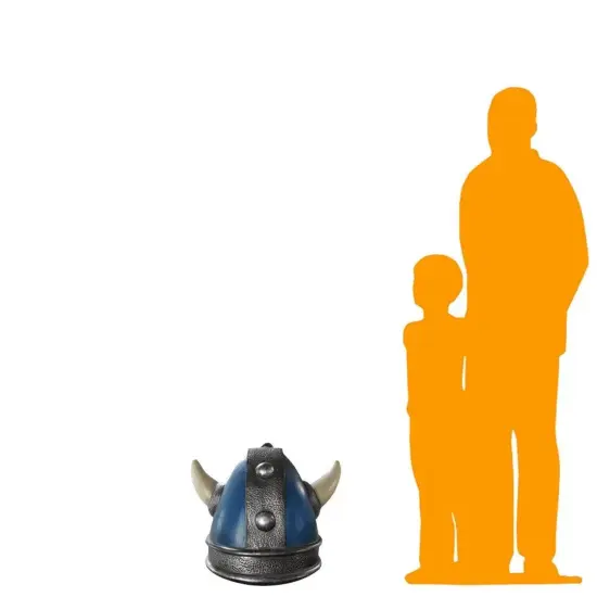 Viking Helmet with Horns Prop {2}