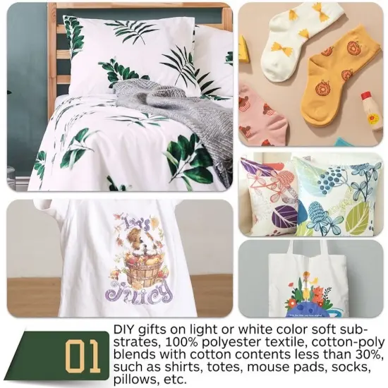 A-SUB Sublimation Paper for DIY Unique Christmas Gifts Compatible with Inkjet Printer which Match Sublimation Ink {2}