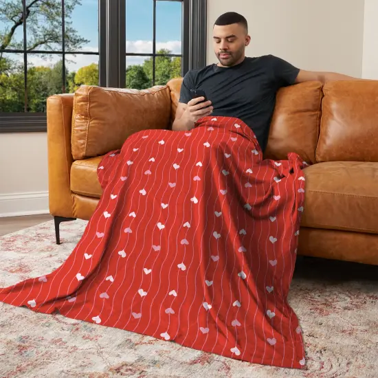 Valentine&rsquo;s Day Silk Touch Throw Blanket {8}