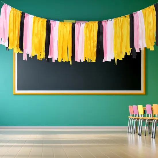 School Decorations Pencil Classroom Ribbon Garland {3}