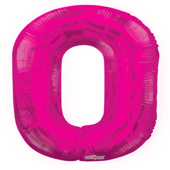 34" Numeral 0 Balloon - Pink, 1ct {1}