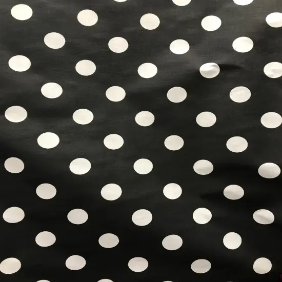 1 yard Red Dot Print White Poly Cotton Fabric for Costumes Quilts Tote Bags 59/60&Prime; Width {1}