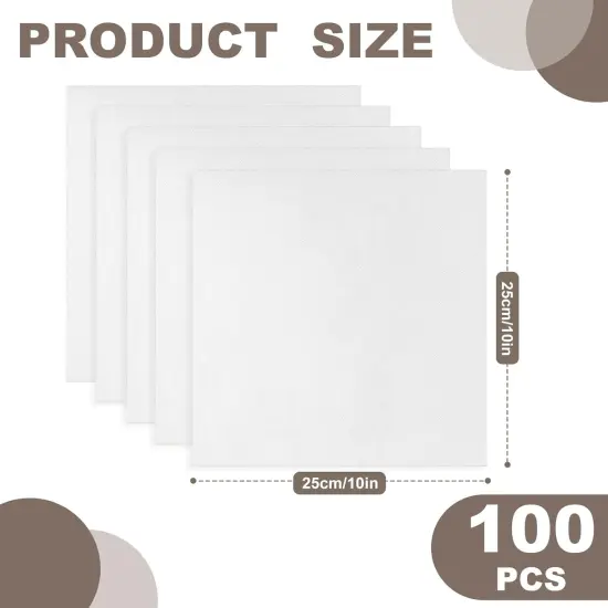 100 Pcs10x10 Inches Cotton Fabric Squares Precut Quilting Fabric {2}