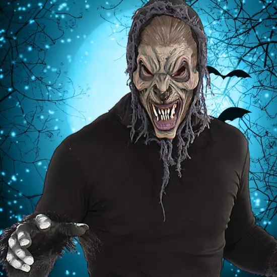 Eye Catching Monster Pants Animal Print Fur Side for Costume Parties {6}