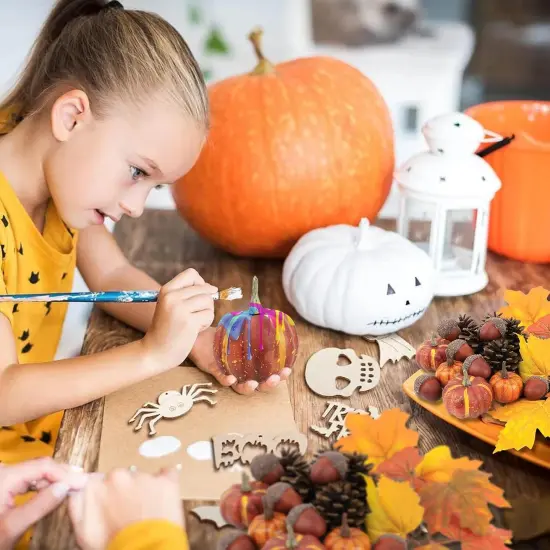 20 PCS Kit Artificial Pumpkins Decorations - Style-5-20pcs {4}