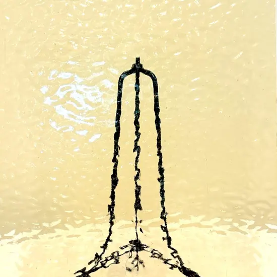 Wissmach PALE AMBER English Muffle Stained Glass Sheet &ndash; Vintage Ripple Art Glass for Mosaics, Panels, Lamps & DIY Crafts | Hand-selected by The Little Flowers {5}