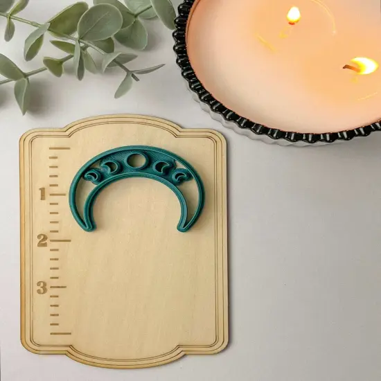 Moon phase Crescent | Celestial Clay Cutters {3}