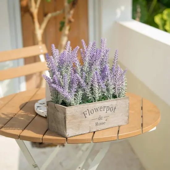 Fake Lavender Plant {2}