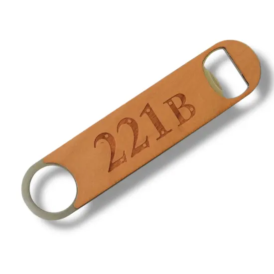 Wooden Bottle Opener - 221b {1}