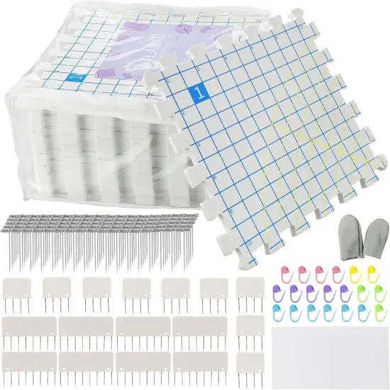 Blocking Mats for Knitting - Extra Thick Blocking Boards with Grids {1}