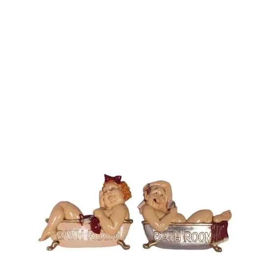 Bathroom Wall Decor Tub Sign Set {1}