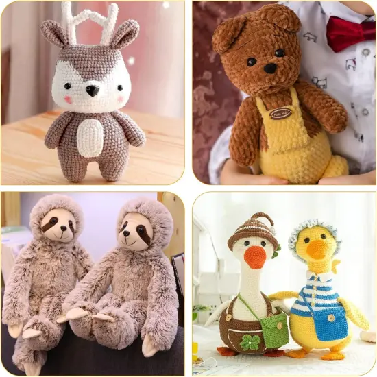 16~30 mm Large Black Safety Eyes for Amigurumi Crochet Crafts {5}