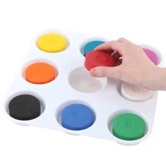 First Impressions Non-Toxic Tempera Paint Cakes - Vibrant Tempera Paint Cakes for All Ages, Safe Painting, Kids Creativity, & More! - Single {7}