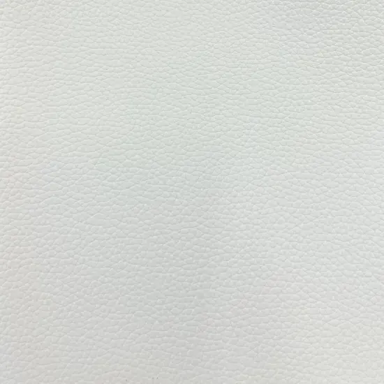 1 Yard Pebble Grain Textured Faux Leather Vinyl Fabric For Upholstery 55 Inch Wide White {1}
