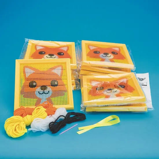 Fox Needlepoint Craft Kit (Pack of 12) {3}