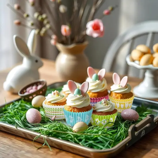 600PCS Easter Cupcake Liners for Baking Mini Easter Baking Cups Easter Holiday Cupcake Wrappers for Easter Birthday Party Decorations Candy Make Baking Supplies {4}