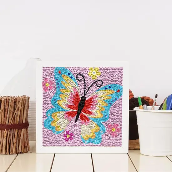 6 Pack Diamond Painting Kits Beginners,5D DIY Diamond Art Kit for Kids 6-8-9-10-12 Girls Boys,Cute Animals Big Gem Art and Crafts,Easy Small Full Drill Painting Kits for Wall Decor 6" X 6" {4}