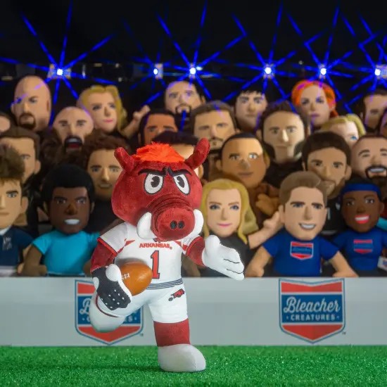 Bleacher Creatures Arkansas Razorbacks Big Red 10" Mascot Plush Figure {2}