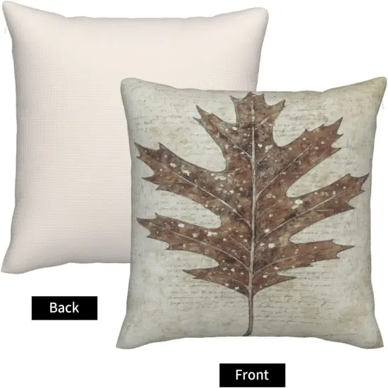 Fall Pumpkin Pillow Covers {2}