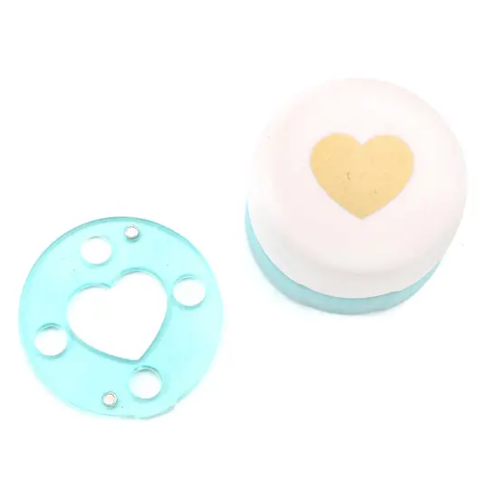 We R Memory Keepers 1" Clear-Cut Punches-Heart {4}