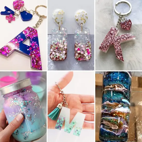 Pale White Chunky Glitter {3}