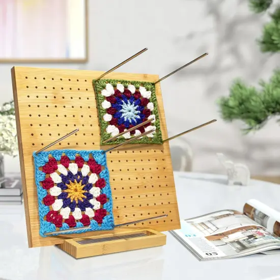 Crochet Blocking Board with 20 Pins {2}