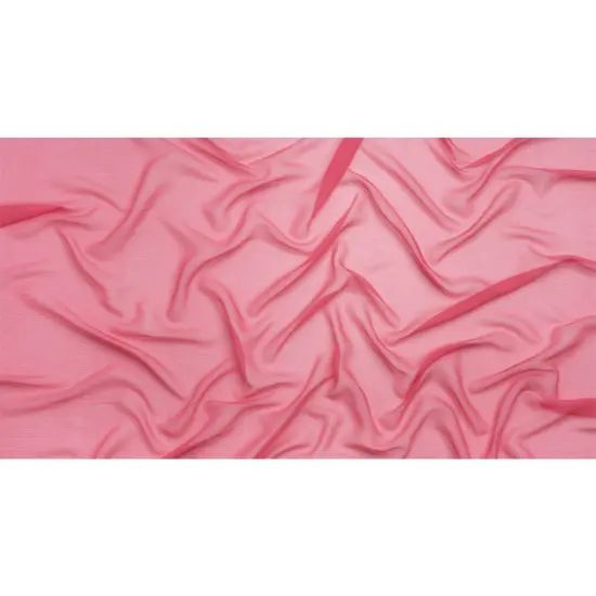 1 Yard Rapture Rose Sheer Crinkled Silk Chiffon Fabric for Flowing Dresses Scarves 43 inch Width {3}