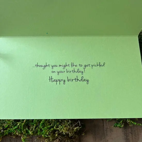 Happy Birthday - Pickle {2}