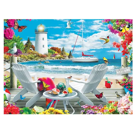 Collections Etc Memory Lane 500-Piece Jigsaw Puzzles - Set of 4 {5}