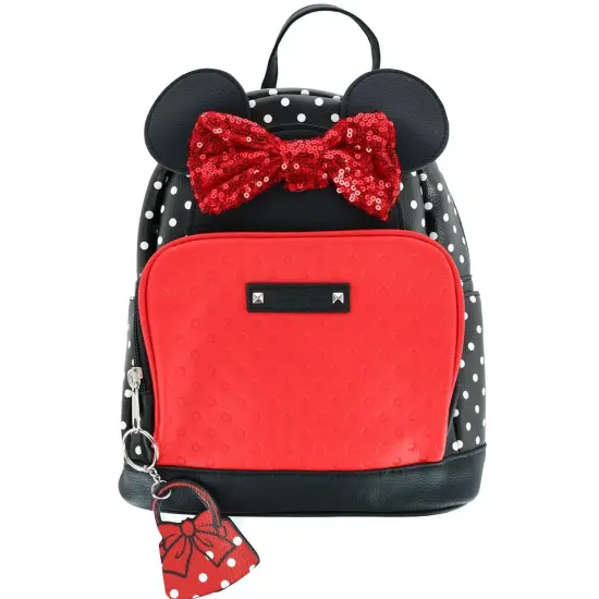 Minnie 10" Mini Deluxe Backpack with 1 Front pocket {1}