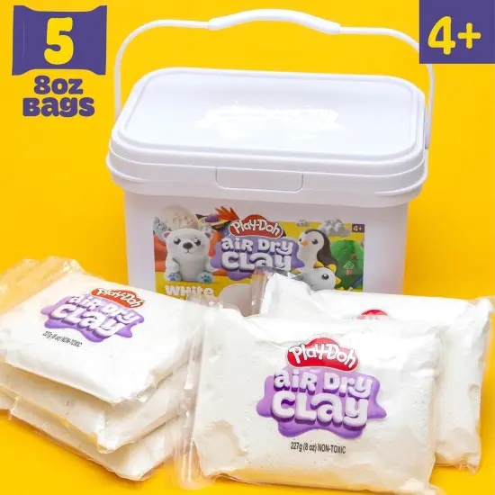 Paintable White Modeling Clay - White {2}