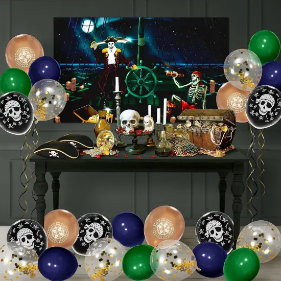 Pirate Party Decorations Balloon Garland Set {4}
