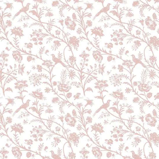 Laura Ashley Shepherd&rsquo;s Purse Dark Blush Wallpaper {2}