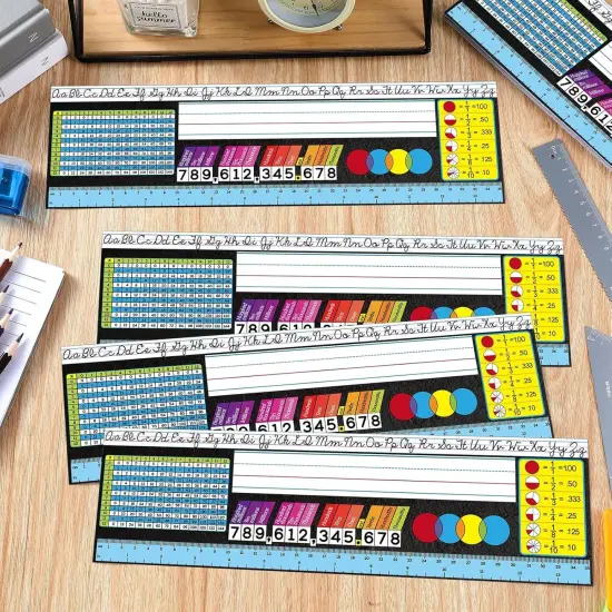 48 Pcs Desk Name Tags for Classroom {3}