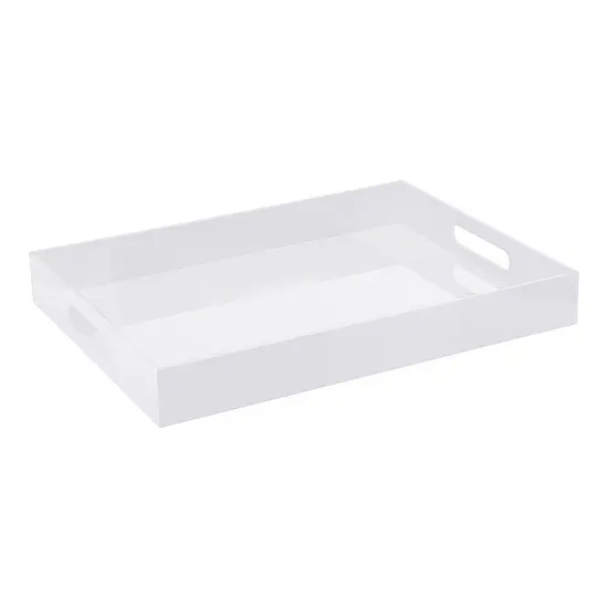 Elegant Lucite Tray {4}