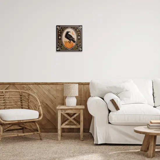 Stupell Industries Spooky Season Black Crow Canvas, design by Janelle Penner {2}