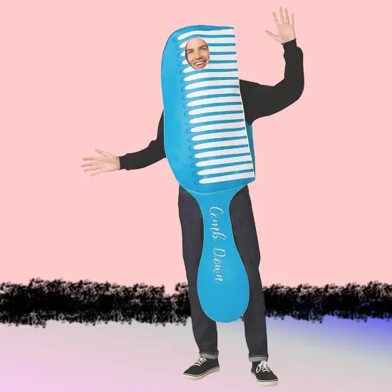 Funny Comb Adult Costume One Size Fits Most Easy Party Tunic Outfit {2}