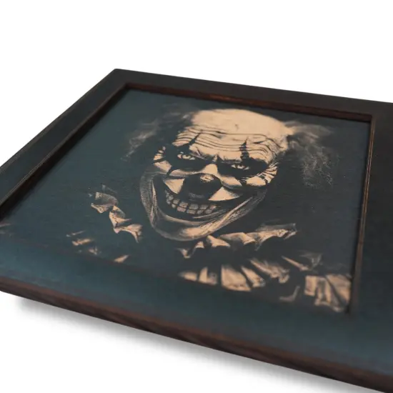 Framed Art - CUSTOM - Halloween Clown {5}
