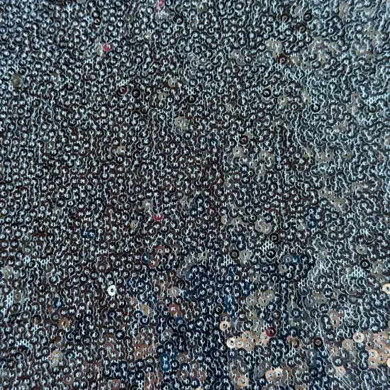 1 Yard Glitz Sequins Power Mesh Dancewear Fabric 36/60 Inch Width Hologram Royal {5}